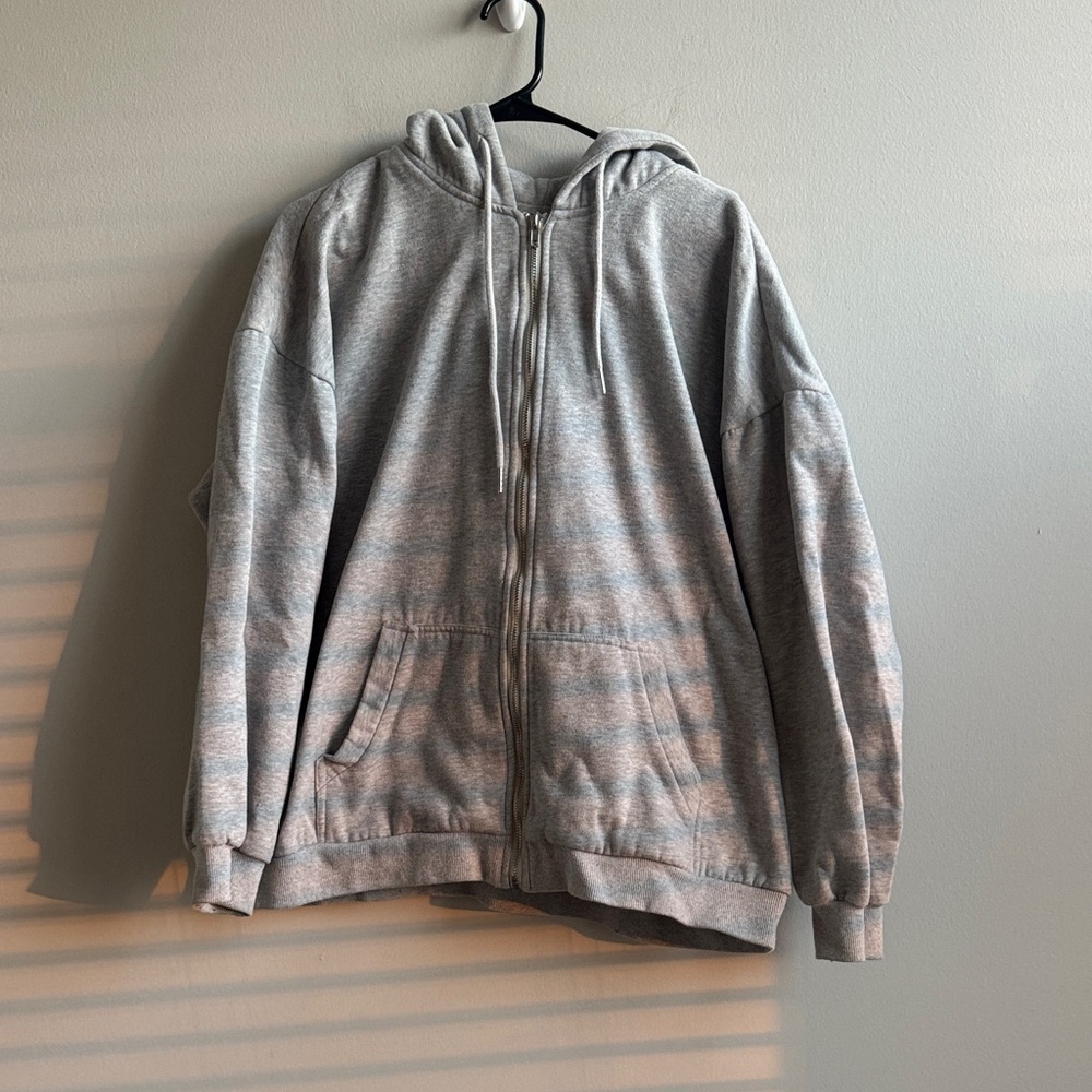 Gray Hoodie Sweater